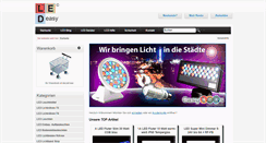 Desktop Screenshot of easy-leds.de